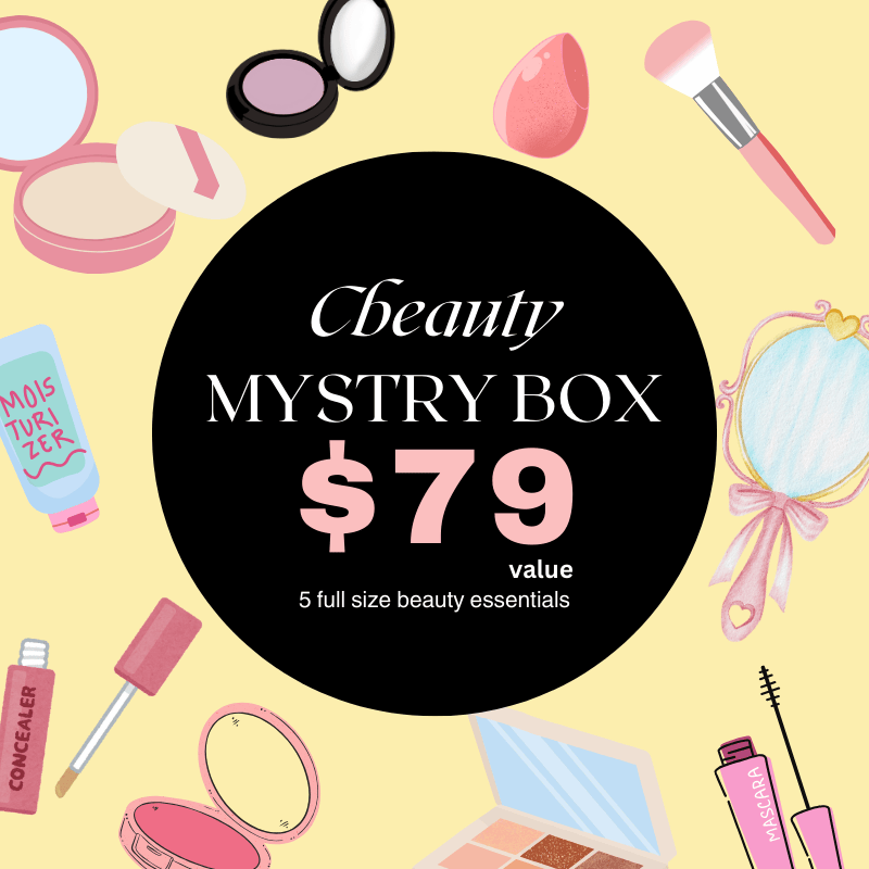 Cbeauty Mall Mystery Beauty Box - Premium Skincare & Makeup Gift Set (Worth $129) - Perfect for Self-Care, Gifts & Beauty Surprises