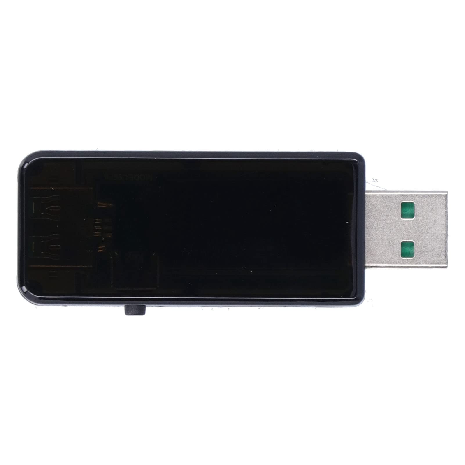 5A USB Tester with Fast Charging Protocols - Voltage & Current Meter for iPhone, Android, Power Banks (Black) | Perfect for Tech Enthusiasts & Device Testing