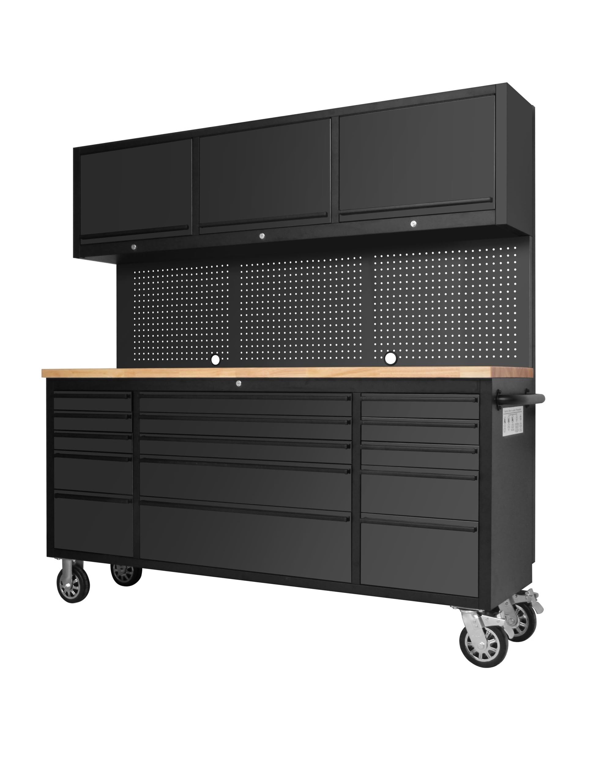CT Copper 72-inch Mobile Tool Chest with 15 Drawers & Wheels - Garage Workshop Storage