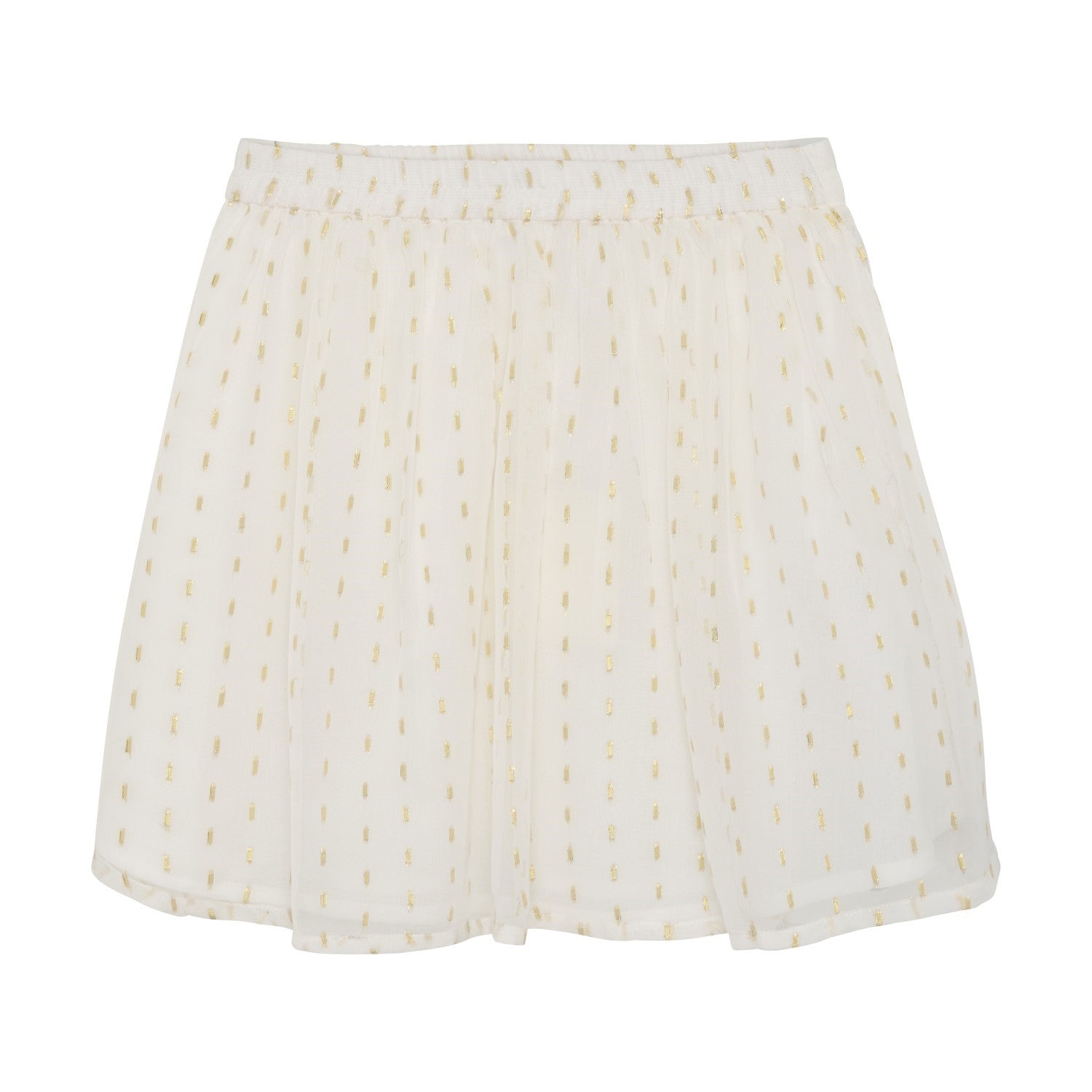 Buttercream Chiffon Skirt - Flowy A-Line Midi Skirt for Women | Elegant Summer Dressy Outfit | Perfect for Weddings, Parties & Beach Vacations