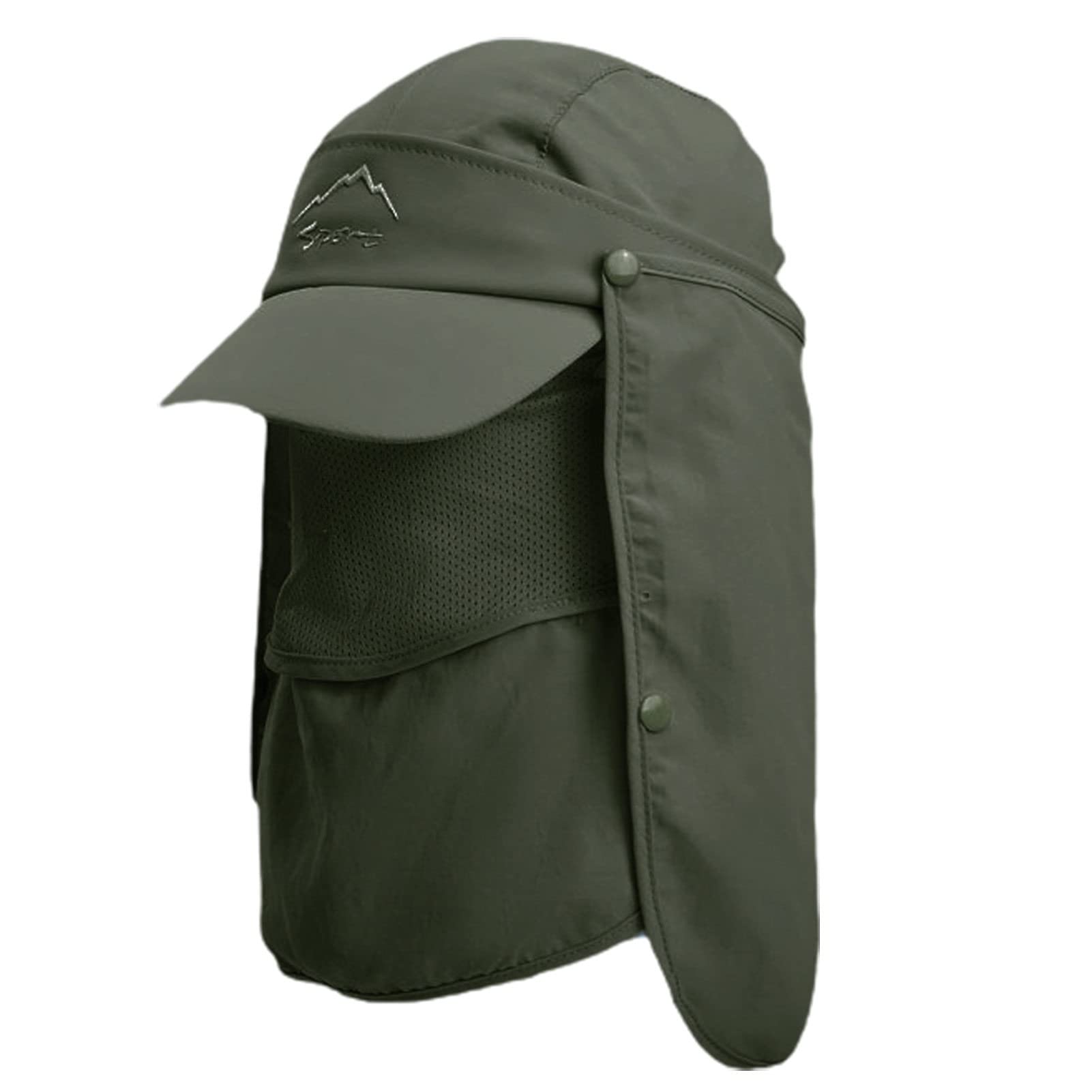 Best Summer & Autumn Outdoor Fishing Hat - UPF 50+ Sun Protection, Quick Dry, Adjustable & Removable Sunscreen - Perfect for Fishing, Hiking, Camping & Beach Activities