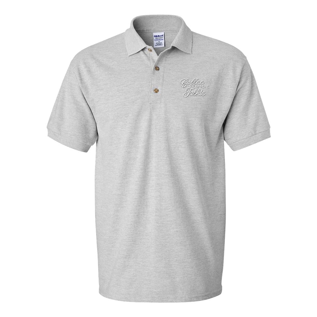 Custom Men's Cotton Polo Shirts - Short Sleeve Breathable Golf Shirts with 