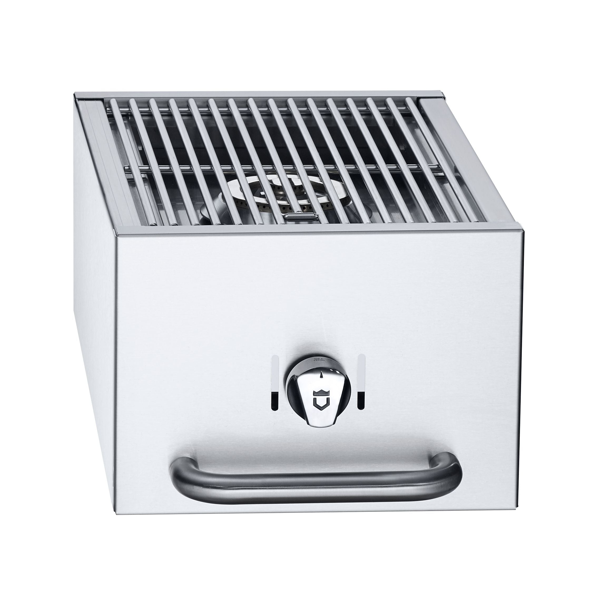 Crown Verity Professional Series Cart Side Burner CV SB MCB - High-Quality Outdoor Grill Accessory for BBQs, Camping & Backyard Cooking