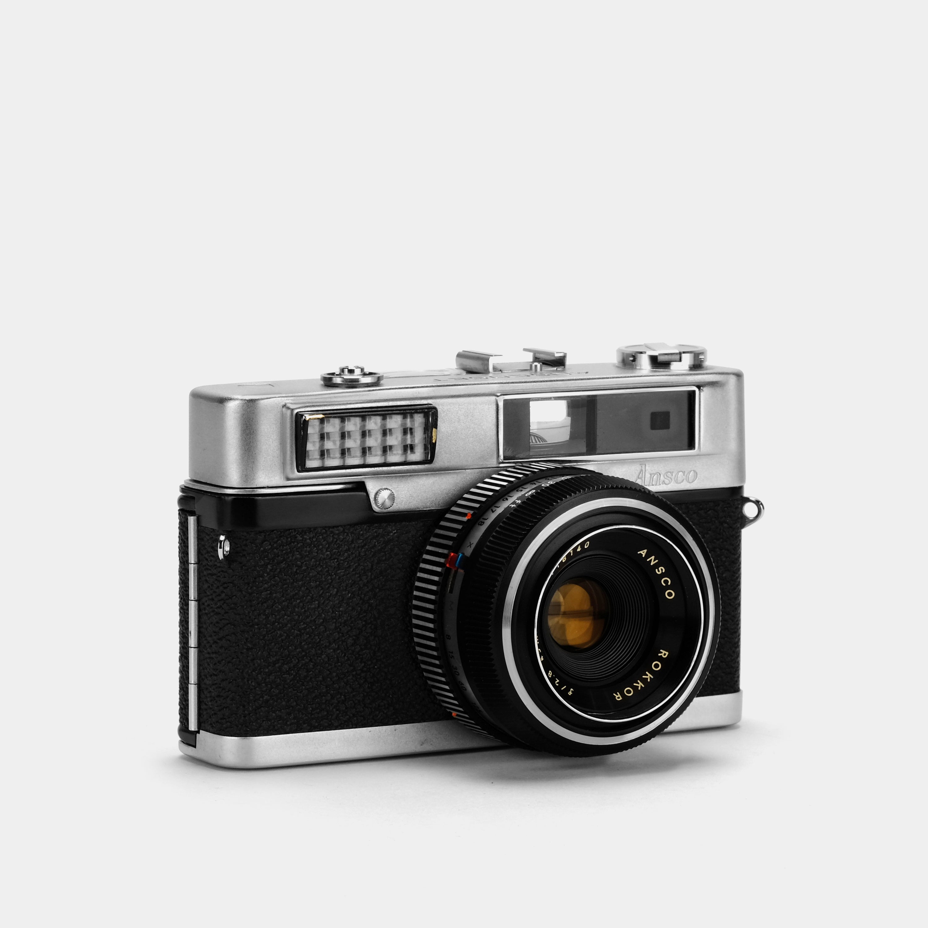 Vintage Ansco Anscoset 35mm Film Camera with Rangefinder - Retro Photography, Travel & Street Shooting, Perfect for Film Enthusiasts & Collectors
