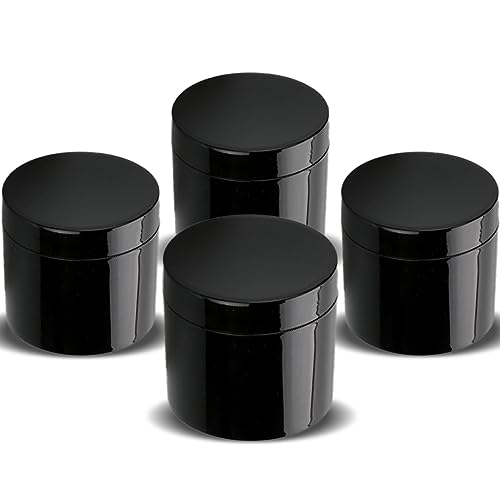 Naturegoon 10-Pack Unbreakable Plastic Storage Containers - Leakproof Cosmetic Jars for Face Cream, Lip Balm, Lotion, Body Scrub & Essential Oils | Perfect for Travel, Home Organization & DIY Beauty Products