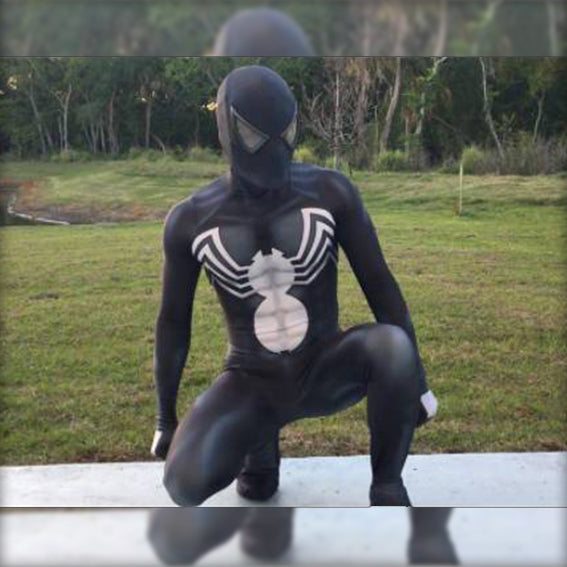 Symbiote Spiderman Action Figure - Marvel Venom Suit Collectible Toy for Kids & Adults - Perfect for Display, Cosplay, and Gift Giving