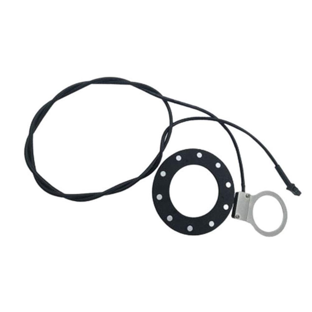 JSBHS 10 Magnetic Point Electric Bicycle Power Sensor Kit - Black | E-Bike Conversion Assistant for Mountain Bikes | Perfect for DIY E-Bike Upgrades & Commuting