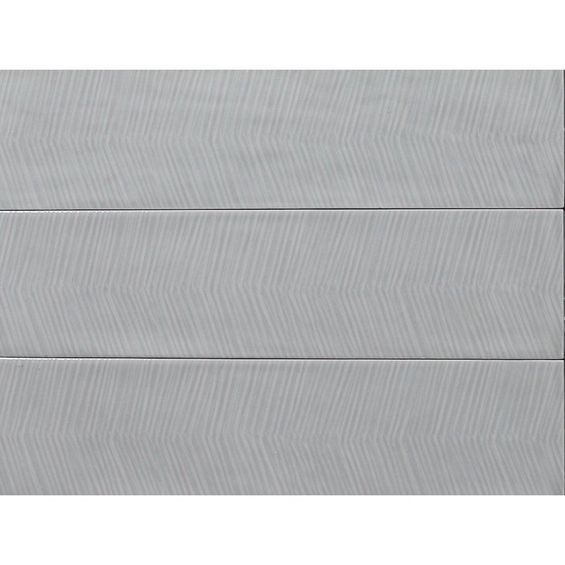 3x12 Grey Ceramic Subway Tile - Peel and Stick Backsplash for Kitchen & Bathroom - Waterproof, Easy to Install DIY Wall Decor