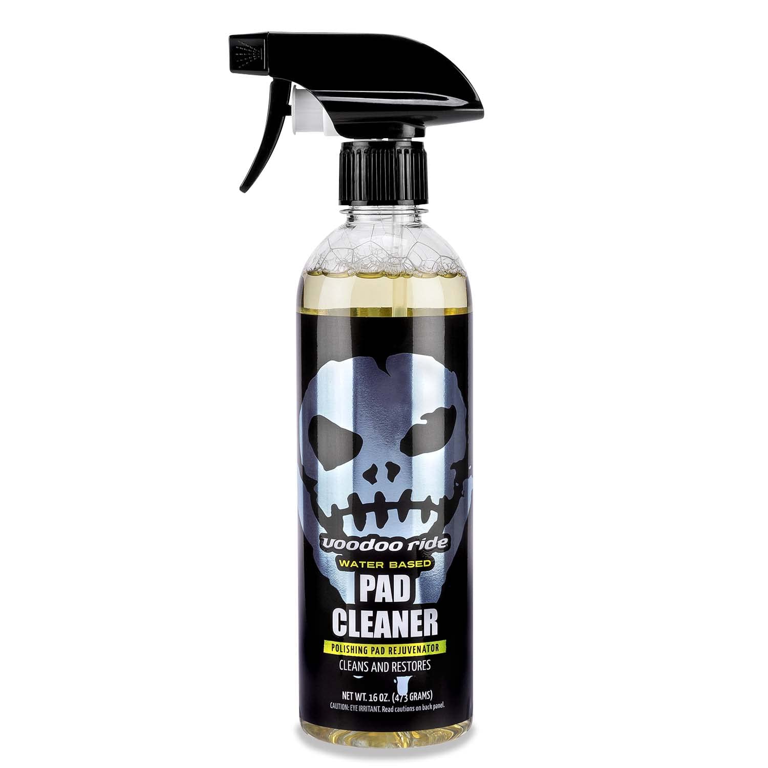 Voodoo Ride VR-1012 Water-Based Pad Cleaner - 16oz Polishing & Buffing Pad Cleaner for Car Detailing, Auto Body Shops & Professional Detailing Kits