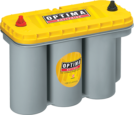 Optima D31T Yellow Top Deep Cycle Battery - High Performance AGM Battery for Marine, RV, and Off-Grid Power - Perfect for Boating, Camping, and Solar Energy Storage