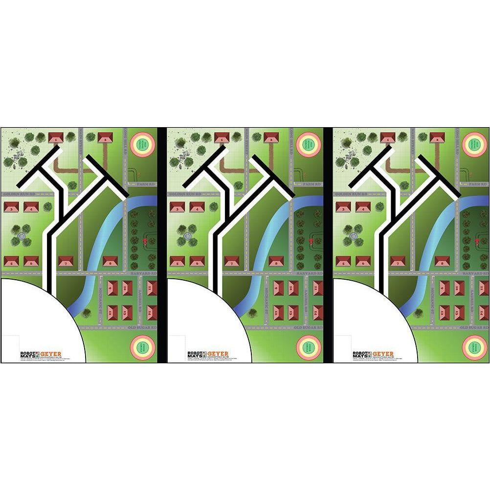 Geyer Suburbia 1 Training Mat - Non-Slip Exercise Mat for Home Gym, Yoga & Fitness - Perfect for Workouts, Stretching & Floor Exercises