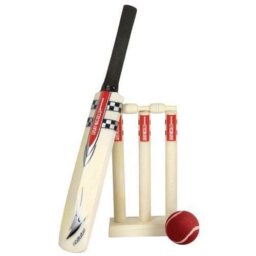 Gray Nicolls Mini Cricket Game Set - Portable Indoor & Outdoor Cricket for Kids & Adults - Perfect for Backyard, Beach, Park & Family Fun