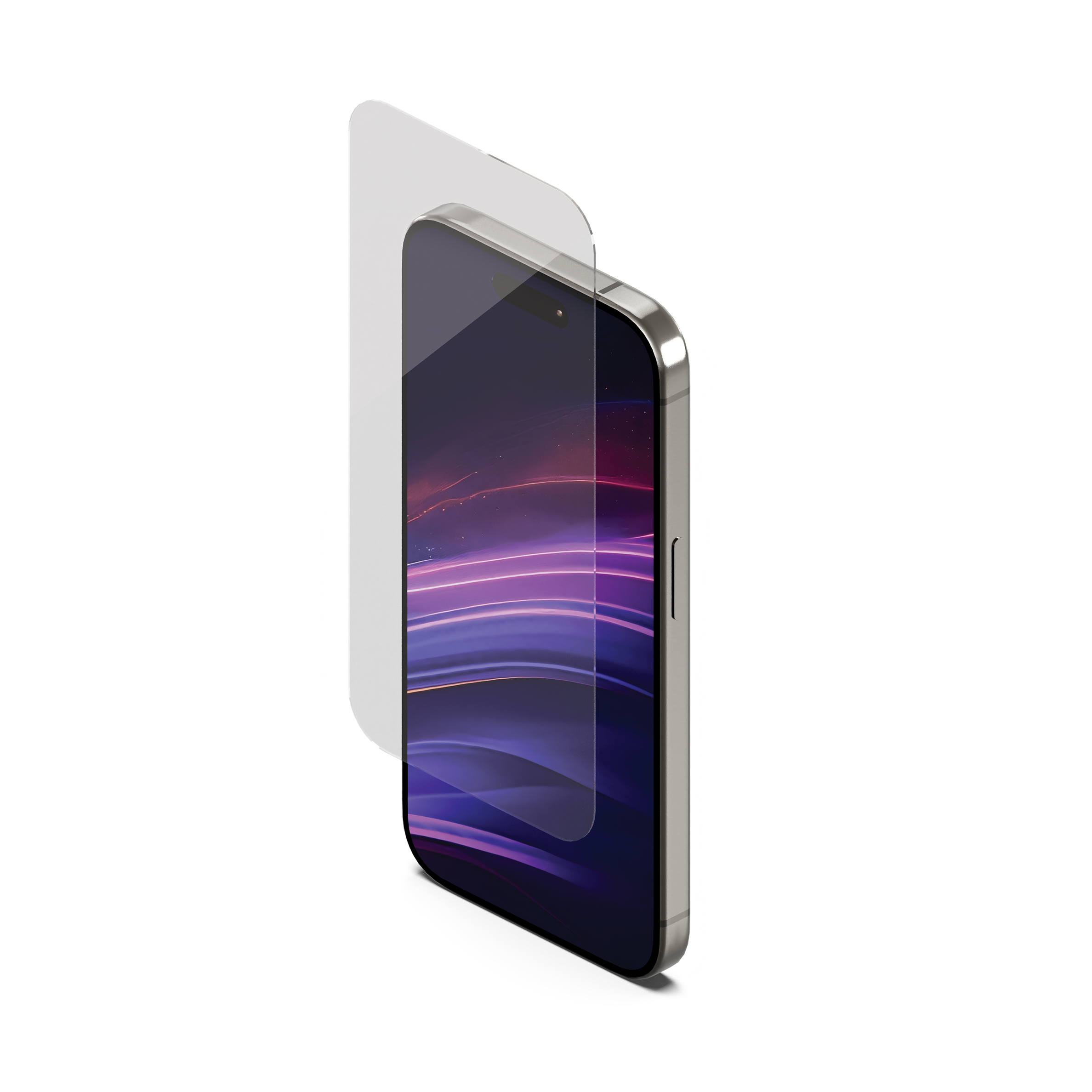 Anti-Glare Screen Protector for iPhone 16 Pro - HD Clear, Scratch Resistant, Bubble-Free Installation - Perfect for Outdoor Use & Eye Protection