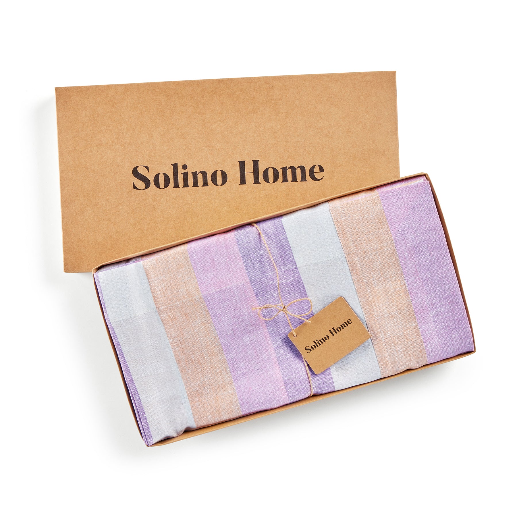 Stylish Gelato Stripe Table Throw - Soft & Durable Tablecloth for Dining Room, Kitchen, or Outdoor Picnic - Perfect for Parties & Home Decor