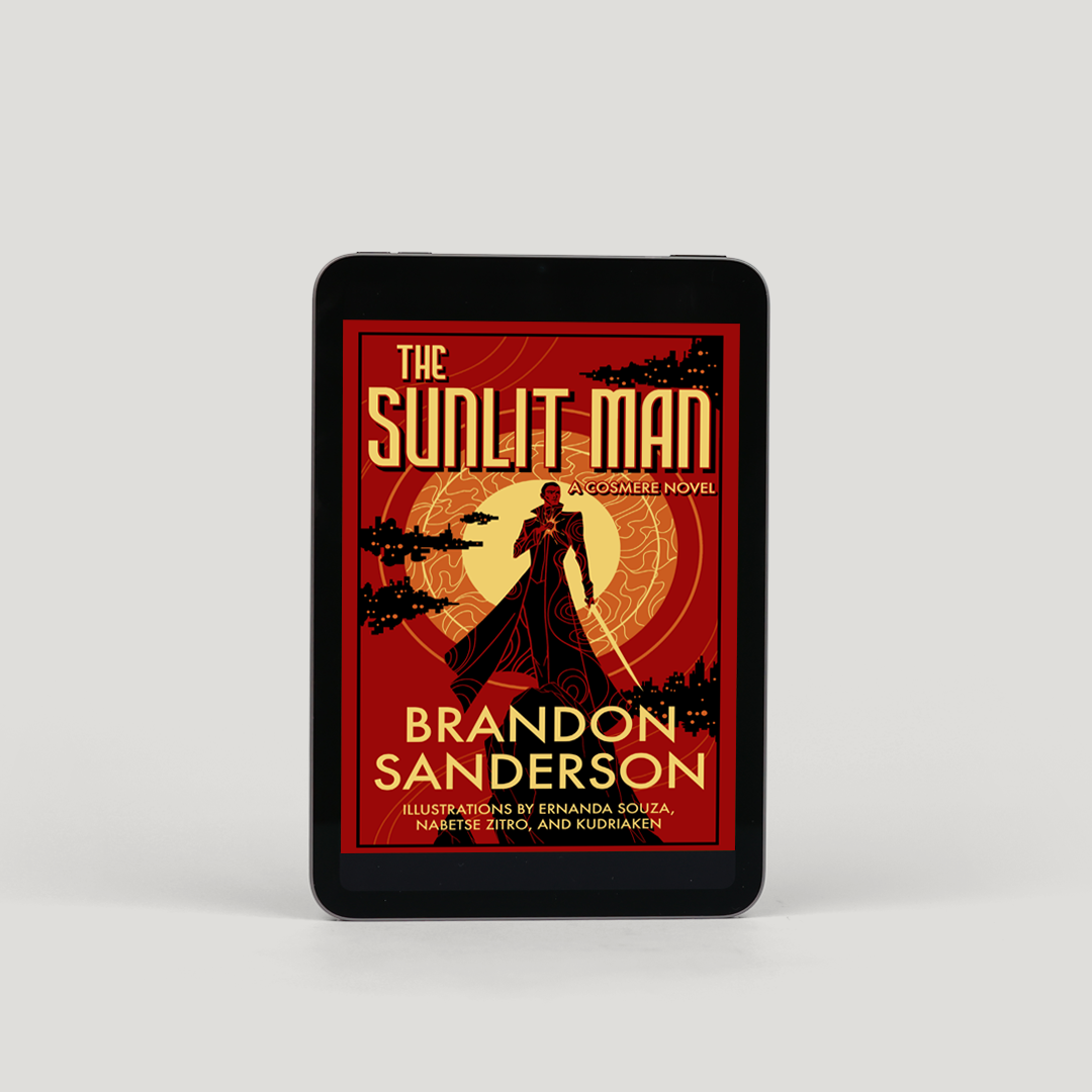 The Sunlit Man eBook - Epic Fantasy Adventure Novel by Brandon Sanderson | Perfect for Sci-Fi & Fantasy Readers, Book Clubs, and Kindle Lovers
