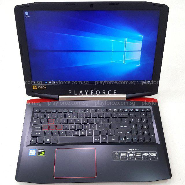 Aspire VX 15 Gaming Laptop - Intel Core i7-7700HQ, NVIDIA GTX 1050, 16GB RAM, 256GB SSD, 15.6