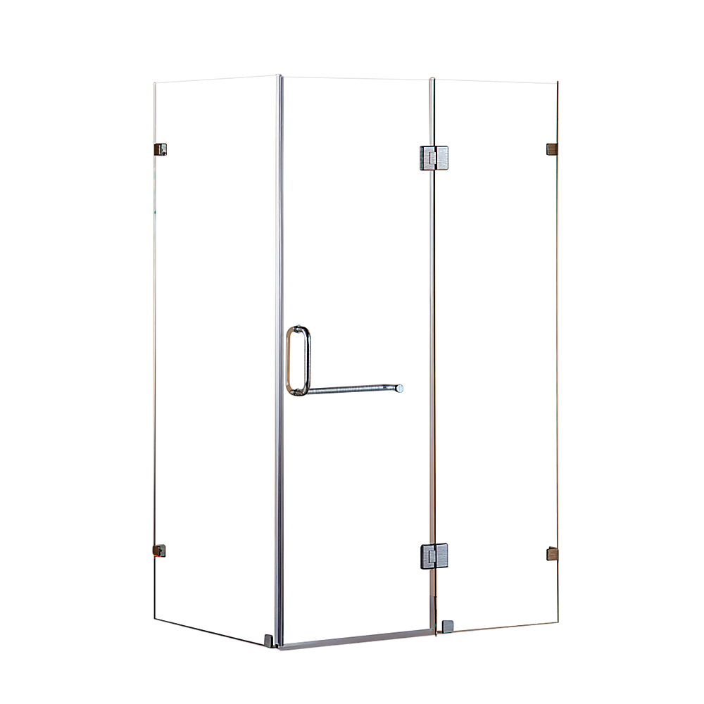Frameless 10mm Glass Shower Screen 1200 x 900mm - Modern Bathroom Enclosure by Della Francesca | Perfect for Walk-in Showers and Spa-Like Bathrooms