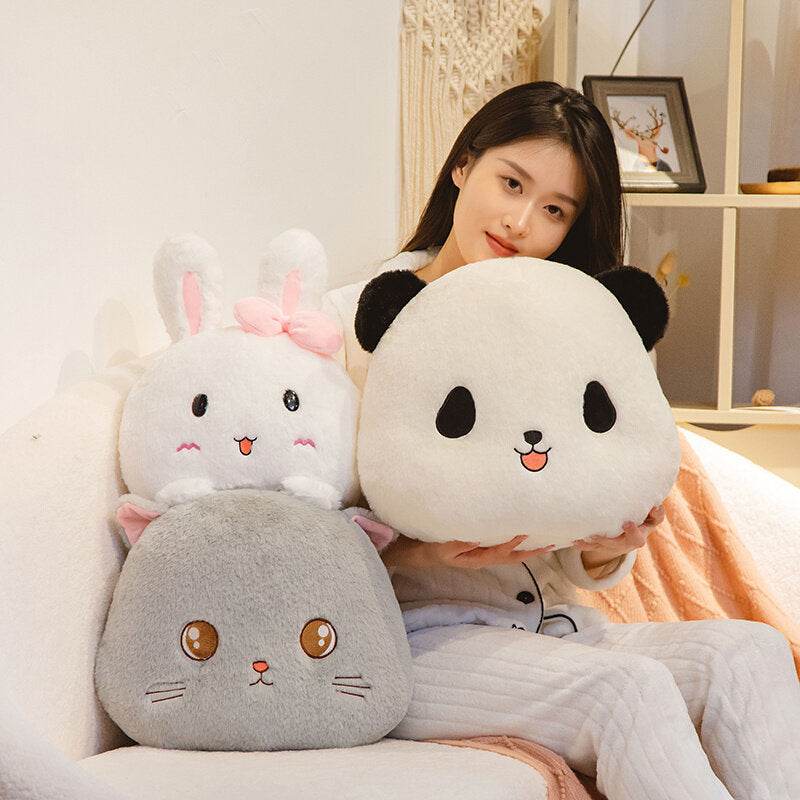Soft and Cuddly Plush Pillow for Kids & Adults - Perfect for Bedroom, Nursery, and Travel Comfort
