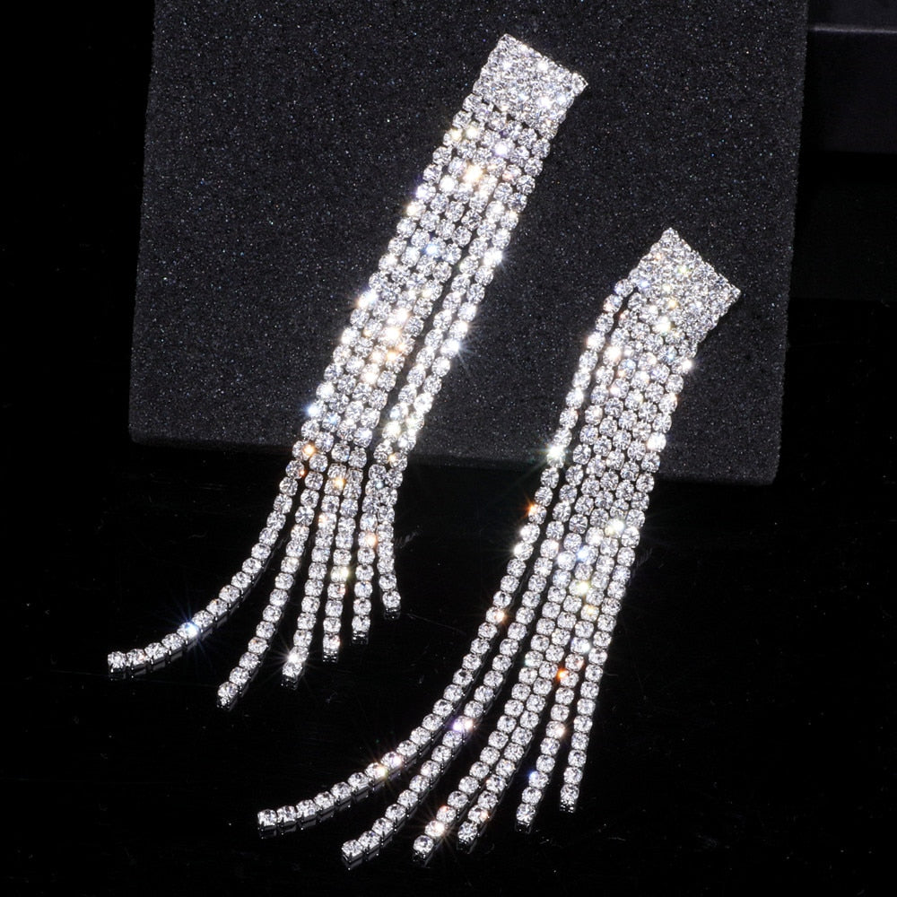 American Diamond Designer Earring (D51) - Elegant Cubic Zirconia Stud Earrings for Women, Perfect for Weddings, Parties & Special Occasions
