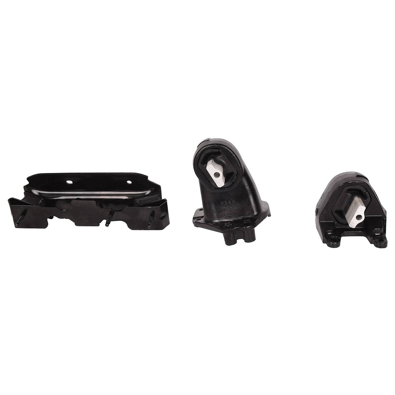 Aveland Auto 3Pcs Engine Motor & Transmission Mount Kit Compatible with 2012-2017 Jeep Wrangler JK 3.6L - Durable Replacement Parts for Off-Roading & Daily Driving