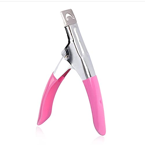 A K Homes - U-Shaped Fake Nail Cutter | French Nail Clippers & Scissors for UV False Nails | Manicure Trimmer Tool for Professional & Home Use | Perfect for Salon, DIY Nail Art & At-Home Grooming