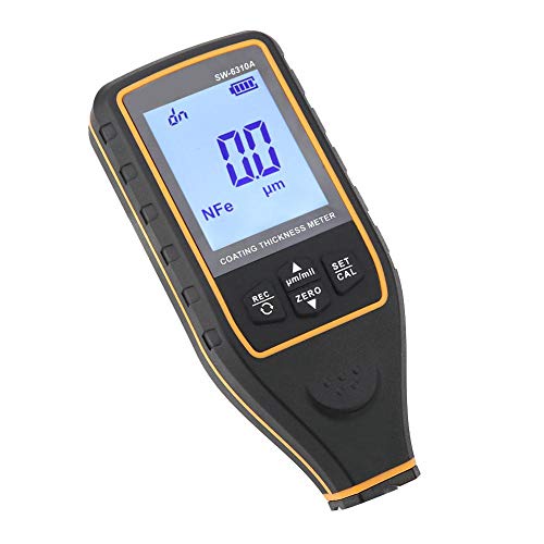 Digital Car Paint Thickness Gauge - Auto Body Coating Tester for Enamel, Rubber & Paint Measurement | Easy-Read LCD Display | Perfect for Vehicle Inspections, Used Car Evaluations & DIY Auto Repairs
