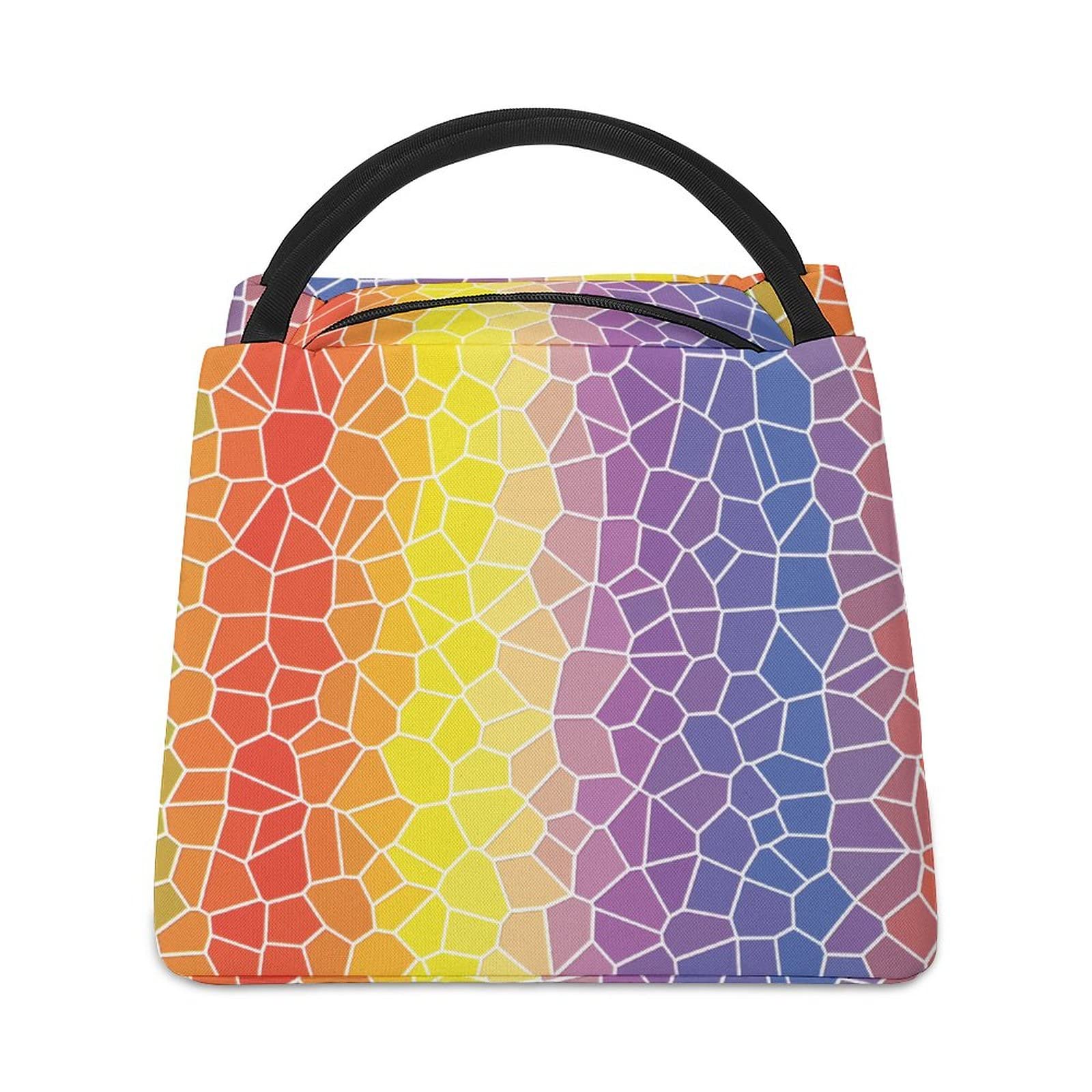 Portable Insulated Lunch Bag for Women - Lightweight Camping & Hiking Meal Tote with Aluminum Foil Lining - Perfect for Work, School, Picnics & Outdoor Adventures