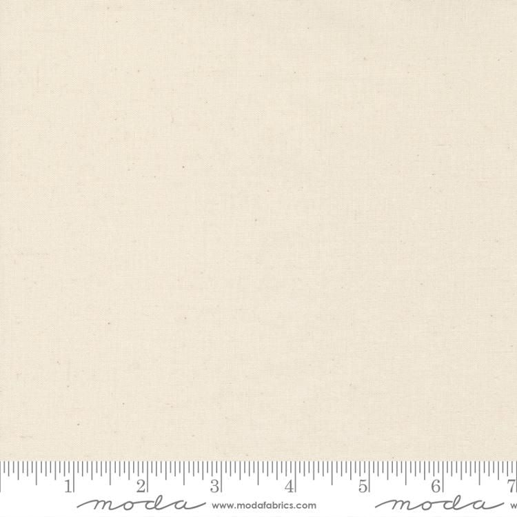 Premium Unbleached Bella Muslin Fabric by Moda - Sold by the Yard | Perfect for Quilting, Dressmaking & DIY Home Decor Projects