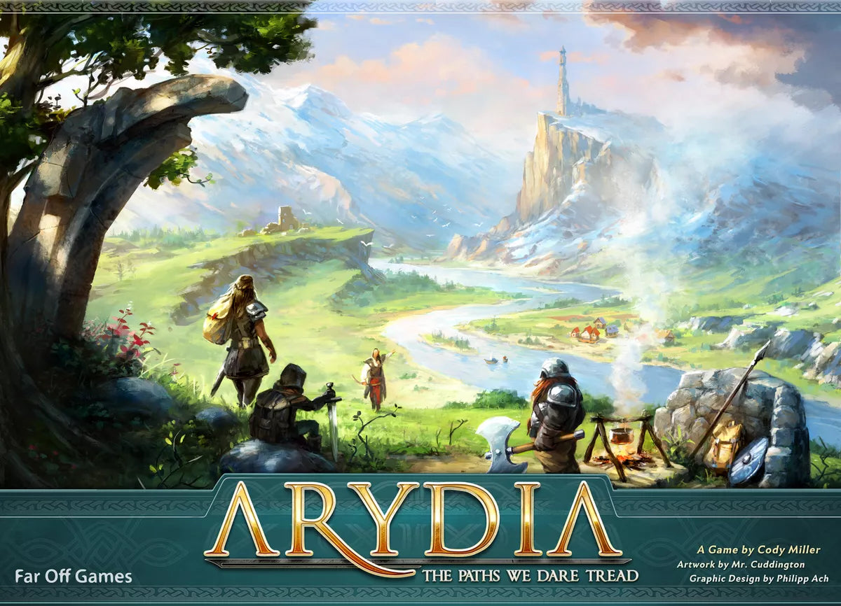 Arydia: The Paths We Dare Tread - Adventure Board Game Base Set | Kickstarter Exclusive | Perfect for Game Nights & Fantasy RPG Enthusiasts