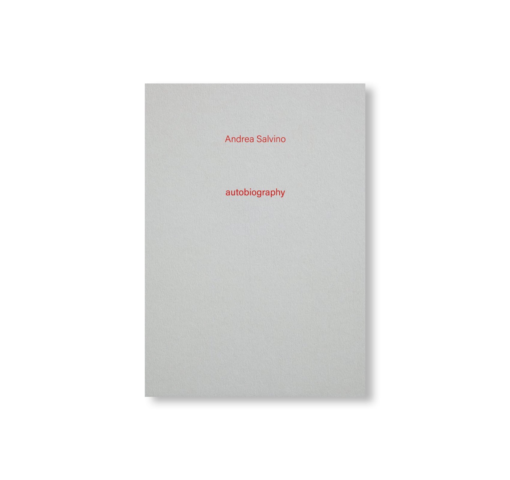 Autobiography No.13 by Andrea Salvino - Contemporary Art Book for Collectors & Art Lovers - Perfect for Home Decor, Gallery Displays & Gift Giving