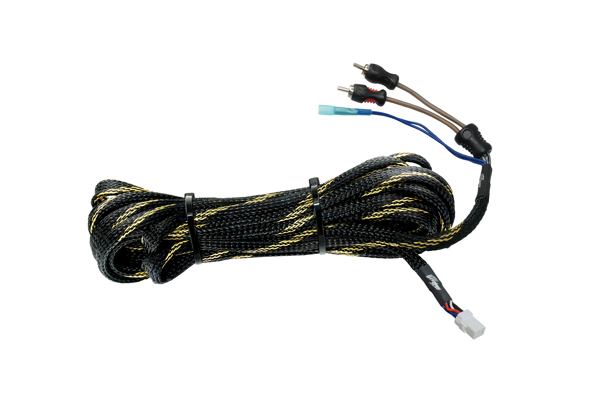 20' RCA Harness Cable for UTV & ATV Audio Systems - High-Quality RCA Connector for Car Stereo, Home Theater & Professional Audio Setups