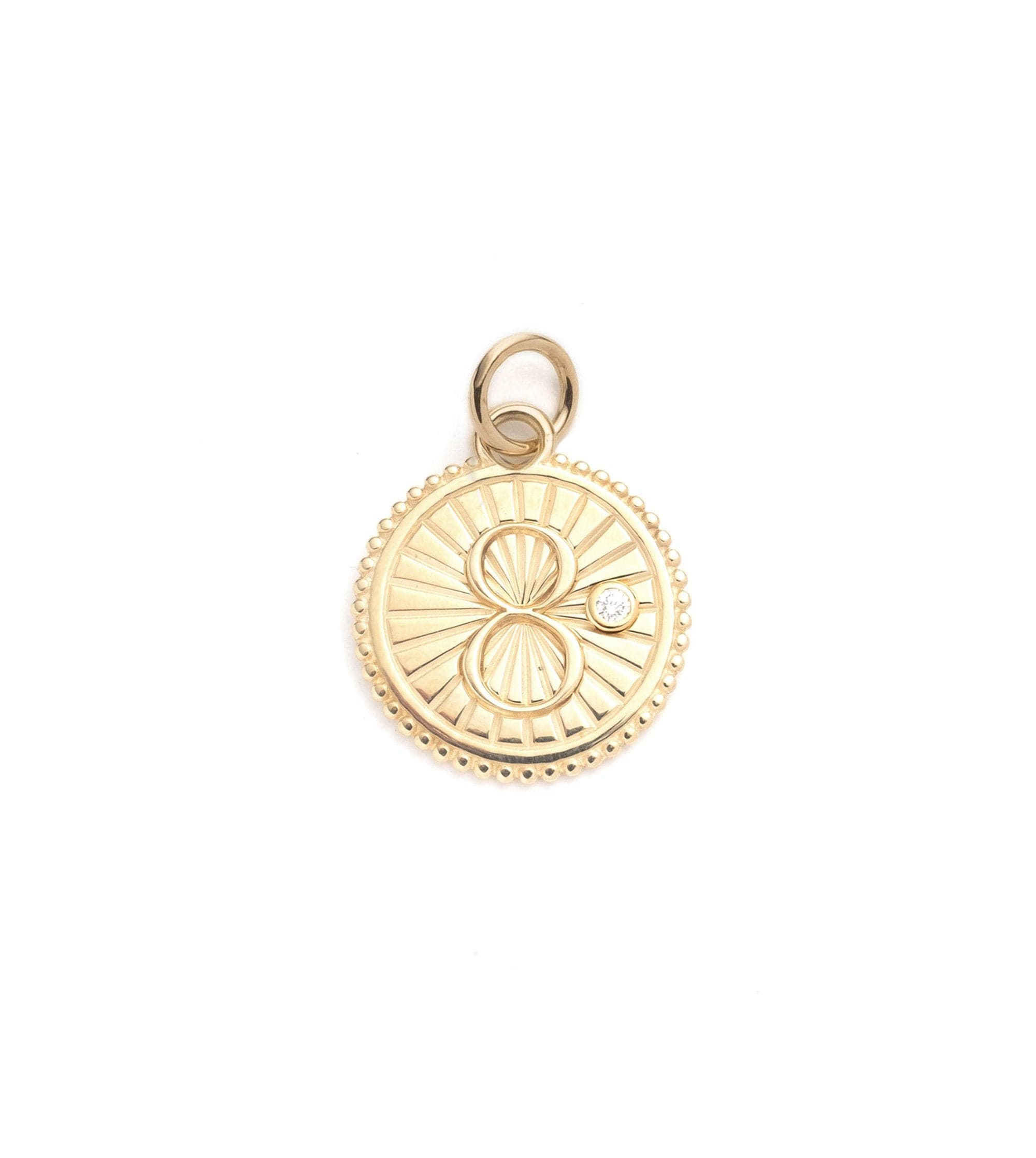 Karma Baby Medallion - Sterling Silver Baby Necklace for Newborns & Infants - Perfect Christening Gift & Baptism Keepsake - Ideal for Baby Showers, Birthdays & Special Occasions