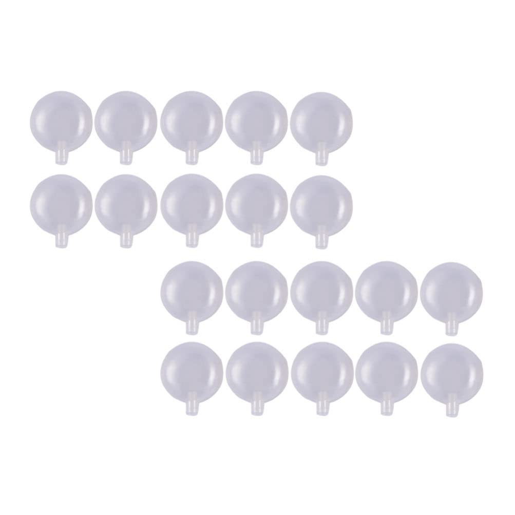 50PCS 42MM White Squeaky Dog Toy Repair Parts - Replacement Squeakers for Pet Toys, Baby Rattle Balls & Noise Makers - Perfect for DIY Sewing Projects, Dog Chew Toys & Interactive Playtime