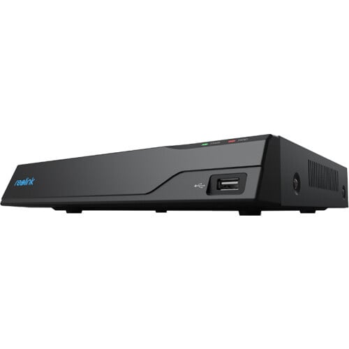 NVS16 NHD 16 Channel NVR Security System with Continuous Recording, Smart Detection & PoE Support (No HDD Included) - Ideal for Home & Business Surveillance