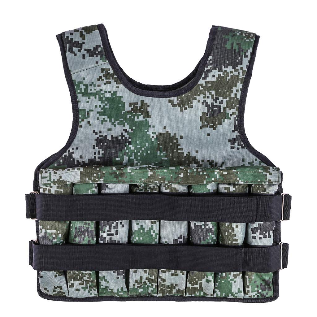 ETHY Adjustable Weighted Vest 110LB - Fitness Training for Running & Workouts