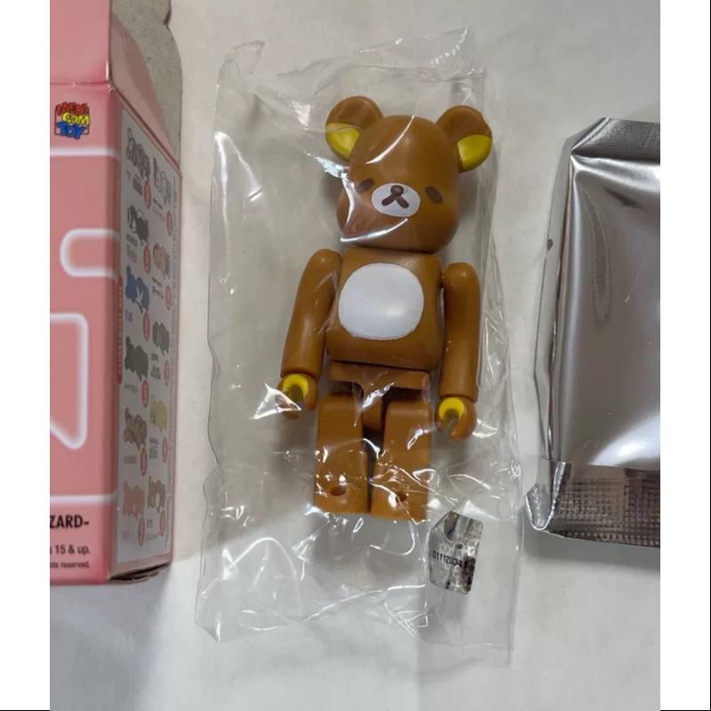 Bearbrick Series 45 CUTE Rilakkuma 100% Collectible Figure - Perfect for Anime Fans & Home Decor Display
