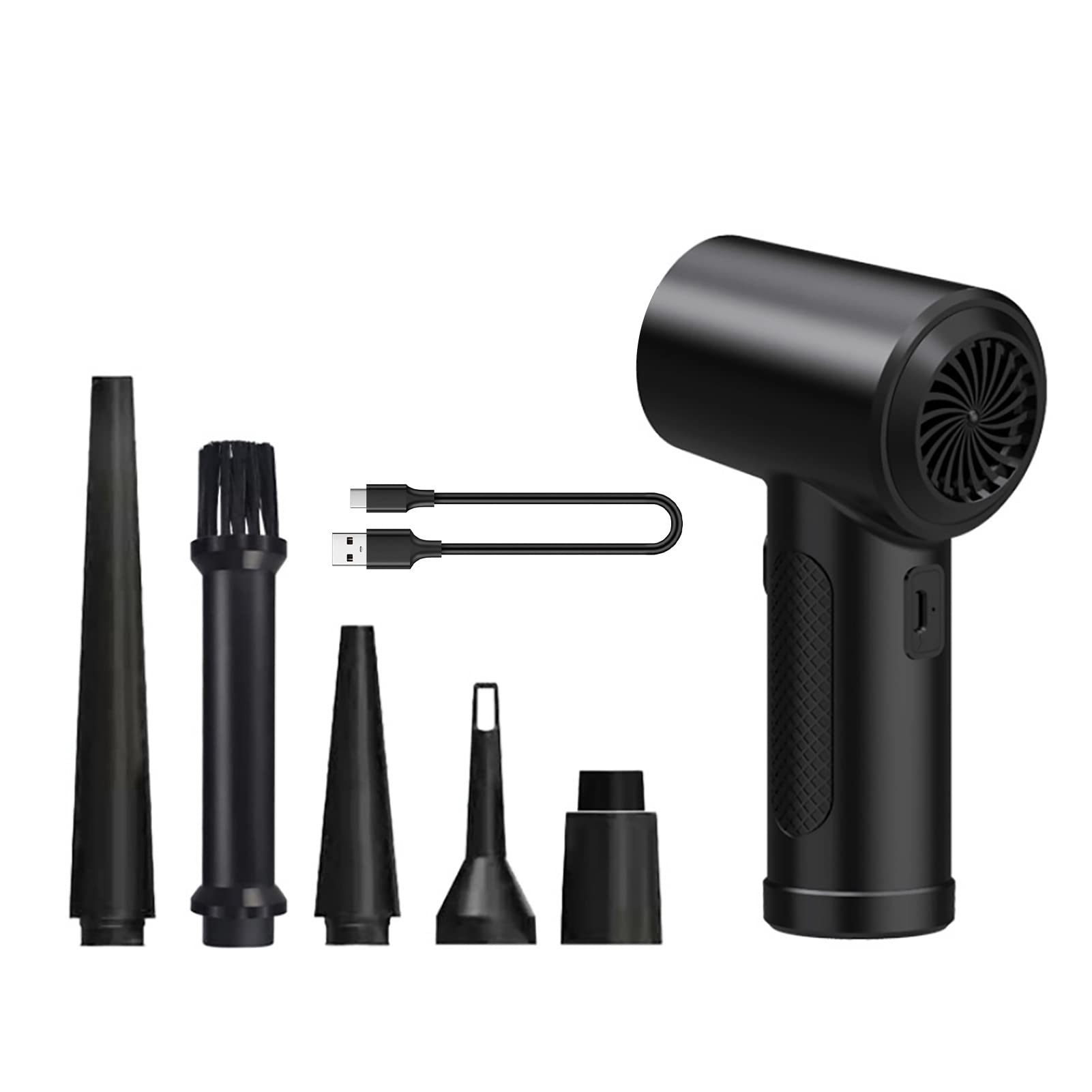 LUYANhapy9 Rechargeable Cordless Air Duster - 3 Speed Adjustable Electric Air Blower for Car, Keyboard, Electronics & Home Cleaning | Powerful Dust Removal for Computer, Laptop, Camera & Office Equipment