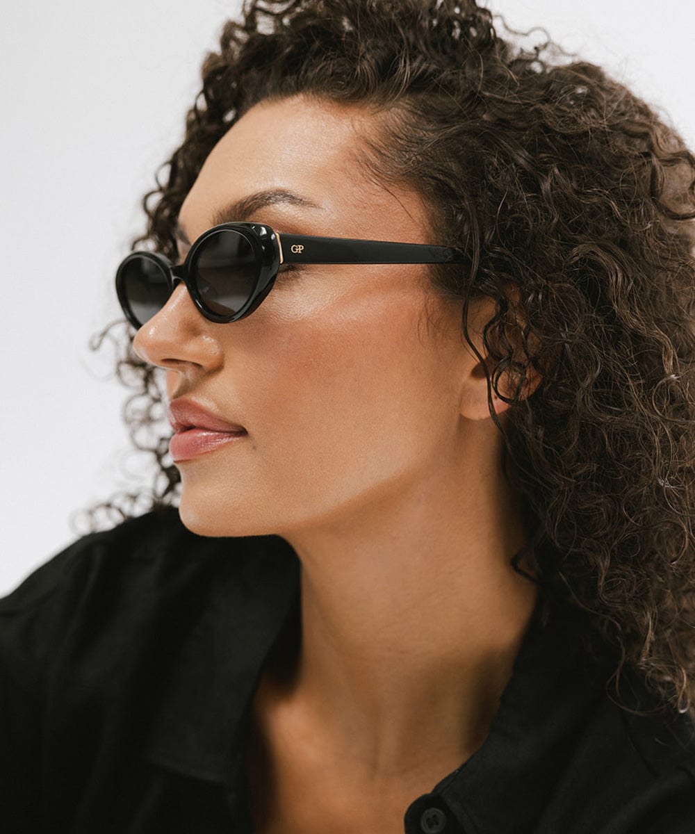 Dionne Oval Sunglasses for Women - Trendy UV Protection Cat Eye Shades - Perfect for Beach, Driving & Outdoor Activities