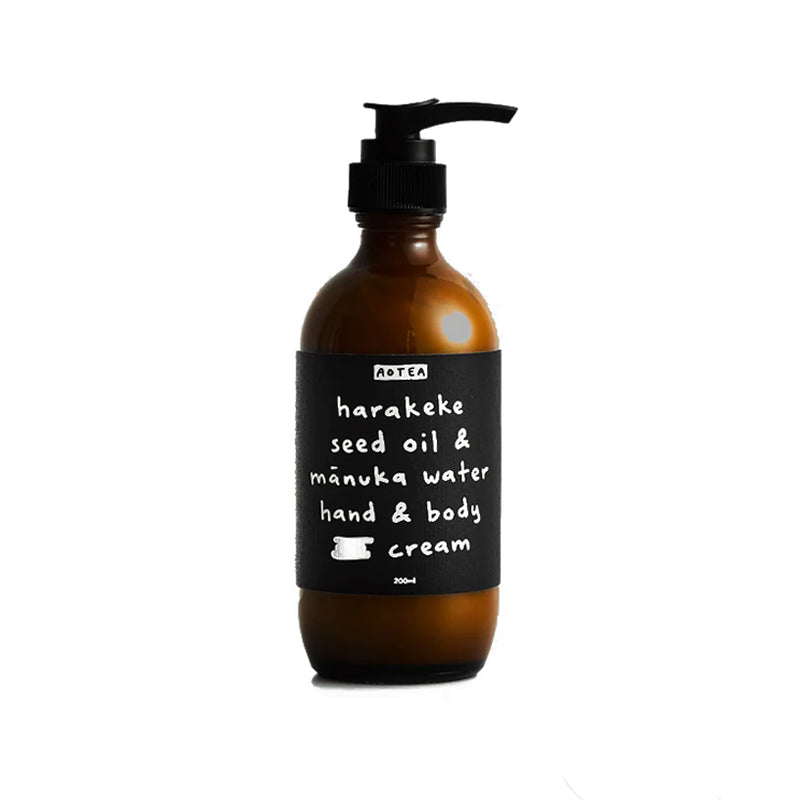 Organic Harakeke Seed Oil & Manuka Water Hand & Body Cream - Deep Hydration for Dry Skin - Perfect for Daily Moisturizing & Night Care Routine