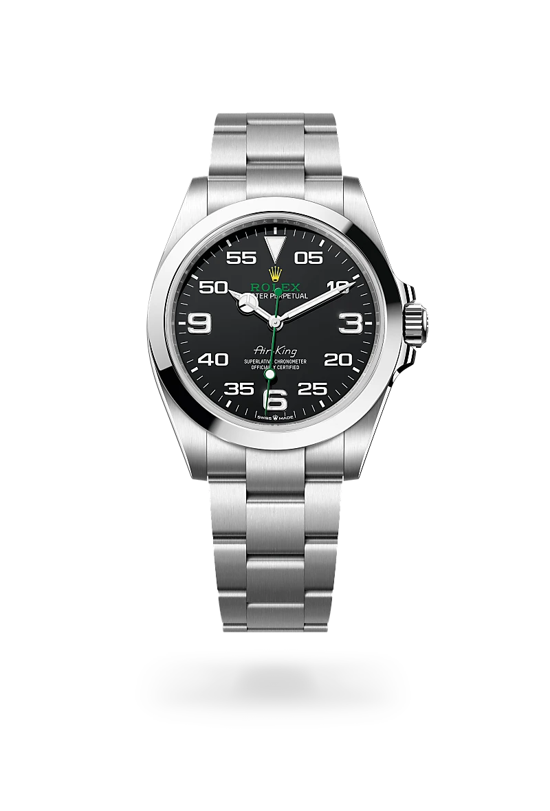Rolex Air King M126900-0001 Oystersteel Watch - Luxury Men's Timepiece for Business & Casual Wear | Richter & Phillips Jewelers