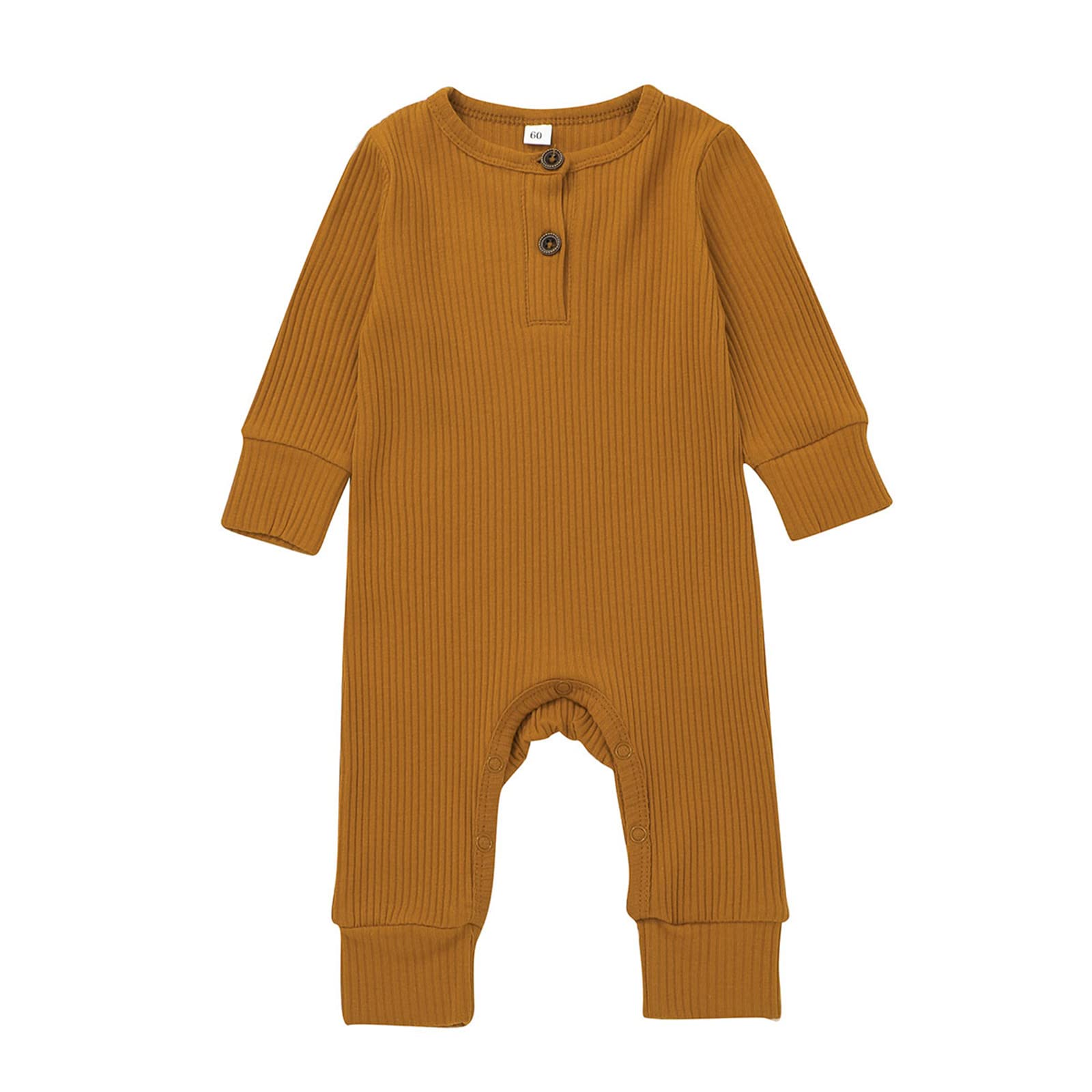 Newborn Baby Boy & Girl Romper - Soft Ribbed Onesie Bodysuit Jumpsuit Outfits for Infants | Perfect for Daily Wear, Photo Shoots & Special Occasions
