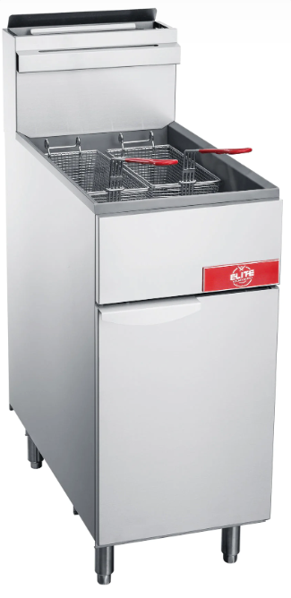 ECF5 NG 5-Tube Burner 70 lb Commercial Fryer - Perfect for Restaurants, Food Trucks & Outdoor Cooking