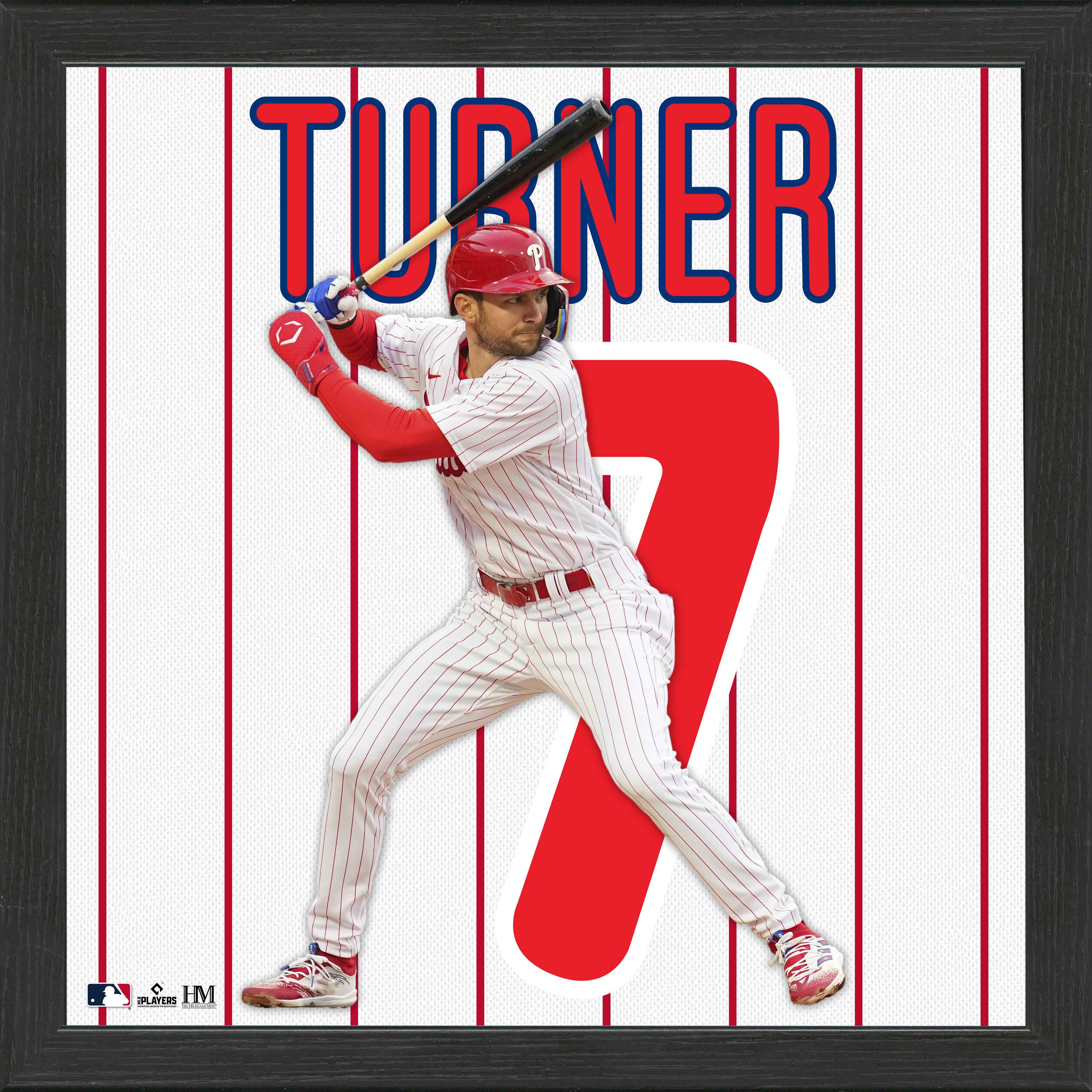 Authentic Trea Turner Philadelphia Phillies Baseball Jersey - Men's Replica MLB Jersey for Fans - Perfect for Games, Tailgating & Sports Events