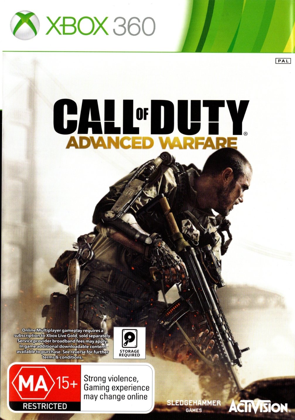 Call of Duty: Advanced Warfare - Xbox 360 Game (PAL Version) | First-Person Shooter Action Game for Multiplayer & Campaign Mode | Perfect for Gaming Nights & Competitive Play