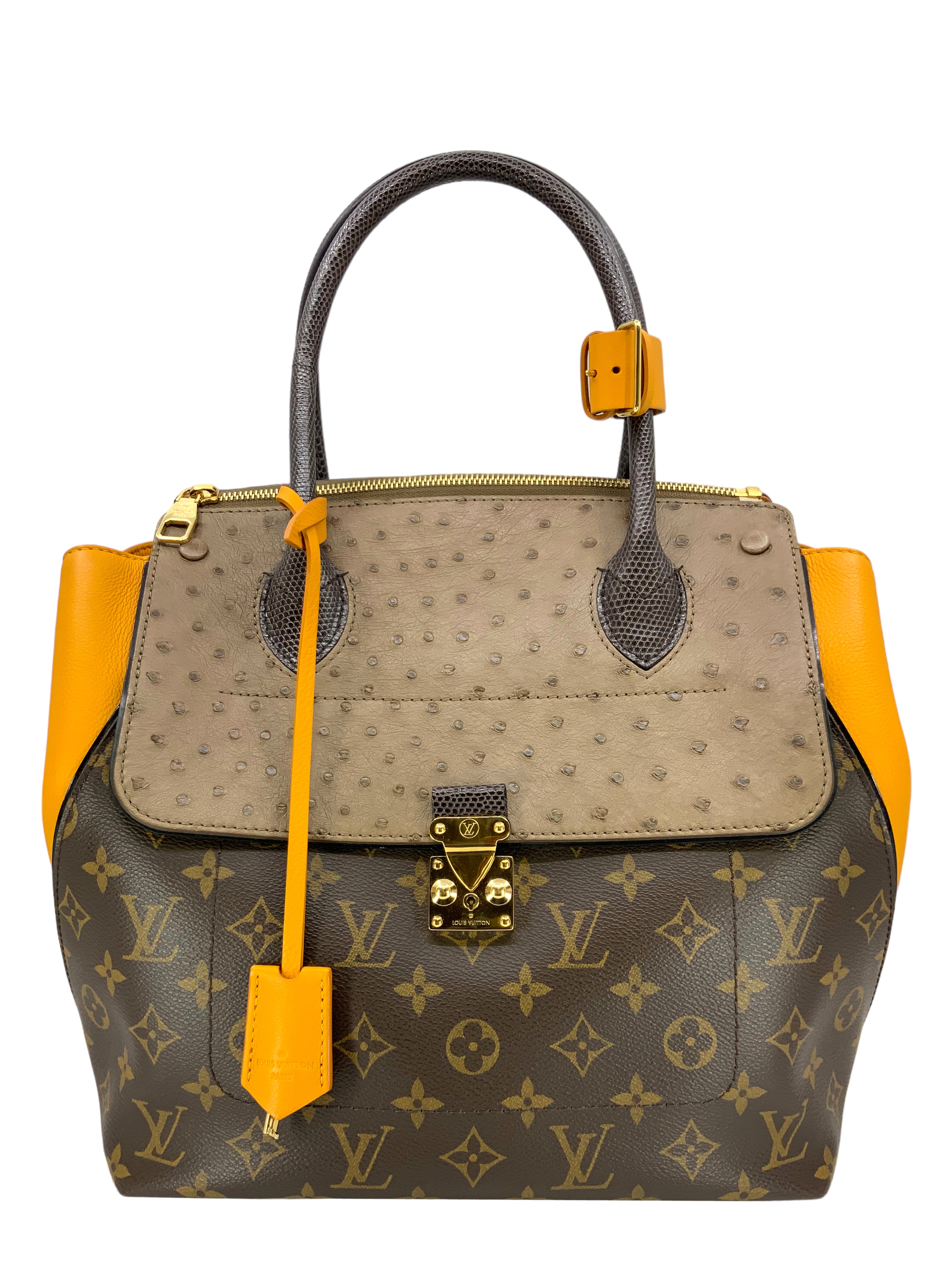 Louis Vuitton Limited Edition Bordeaux Exotique Monogram Majestueux MM Tote Bag - Luxury Designer Handbag for Women, Perfect for Work, Travel & Special Occasions