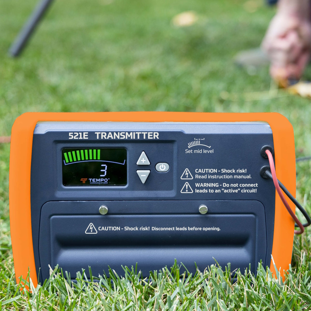 Tempo 521E Enhanced Digital Wire & Valve Locator Kit - Professional Underground Utility Detector for Plumbing, Irrigation & Electrical Work
