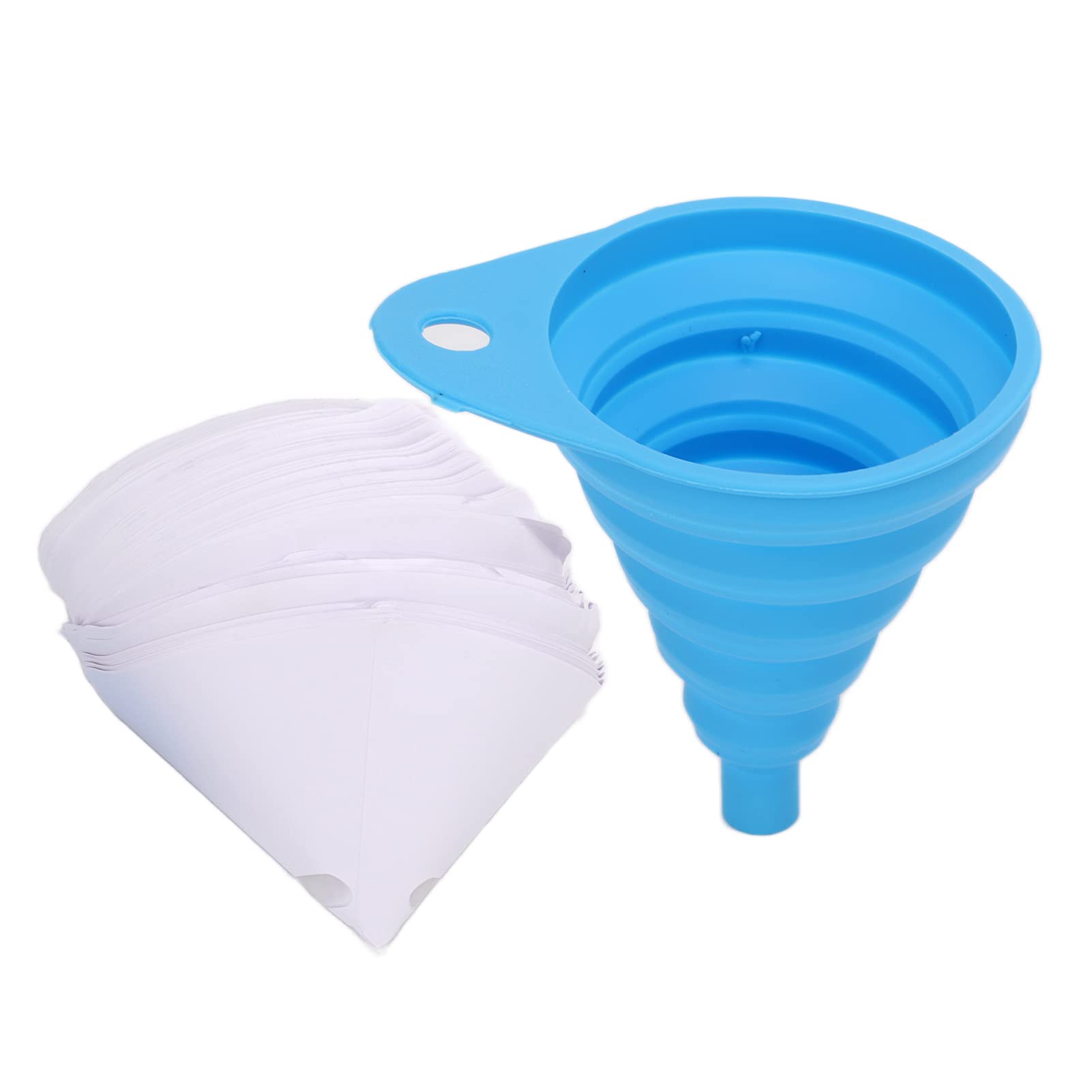 Germerse Resin Funnel - Non-Toxic Foldable Paint Filter for Car Cleaning, Airless Sprayer & Spray Gun | Perfect for Automotive Detailing, DIY Painting & Home Improvement Projects
