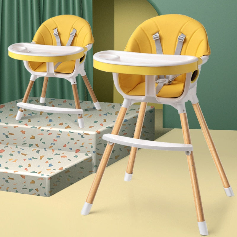 Multi-Function Baby High Chair & Toddler Dining Table - Adjustable, Portable & Safe for Home, Restaurant & Outdoor Use