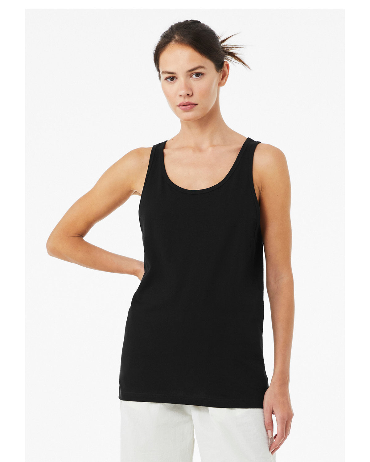 Bella + Canvas 3480CVC Unisex Heather CVC Tank Top - Soft Comfortable Cotton Blend Sleeveless Shirt for Men & Women - Perfect for Gym, Workout, Summer & Casual Wear