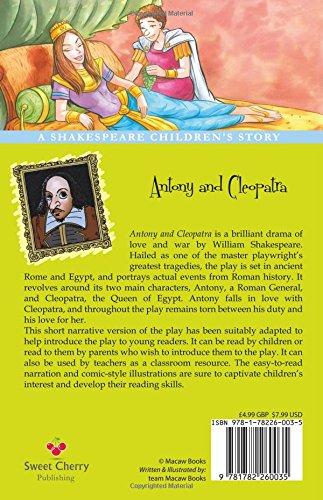Antony and Cleopatra: Shakespeare Children's Story Book - Paperback for Kids Ages 7-9 by Macaw Books | Classic Literature for Young Readers, Bedtime Stories & Classroom Learning